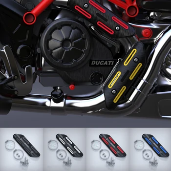 Univerzální Motocykl Výfukové Potrubí Tepla Protector Shield Anti-Opaření Kryt Retro Izolační Podložku Upravené Díly Obrázek