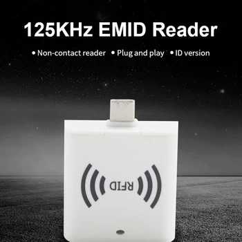 USB Rfid Čtečka 125Khz Nízké Frekvence Mini Přenosná RFID OTG Typ-C Rozhraní, ID Card Reader Pro Android Telefon Obrázek