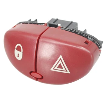 Výstražná Světla Spínač Nebezpečné Vypínač Tlačítko pro Peugeot 206 207 Citroen C2 6554L0 96403778JK Obrázek