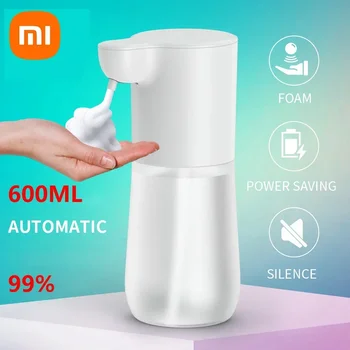 Xiaomi Mijia 600 ml Bezdotyková Automatický Dávkovač Mýdla 2000mah Matné Inteligentní Pěny Stroj, Infračervený Senzor Pro Mytí Rukou Obrázek