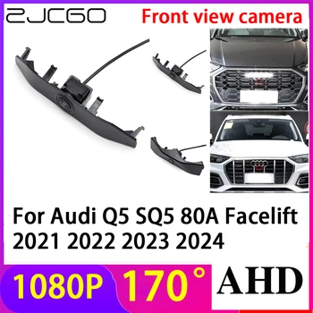 ZJCGO AHD 1080P LOGO Parkování Přední Kamera Vodotěsné pro Audi Q5 SQ5 80A Facelift 2021 2022 2023 2024 Obrázek