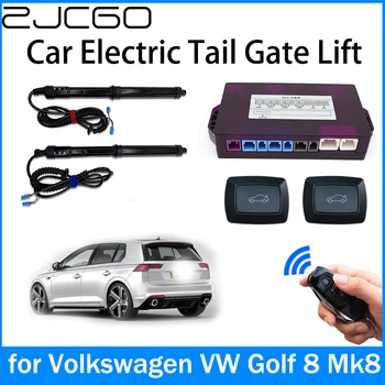 ZJCGO Auto Power Kufru Elektrický Sací Zadních výklopných dveří Inteligentní Ocas Brána Výtah Vzpěry pro Volkswagen VW Golf 8 Mk8 2020~2023 Obrázek